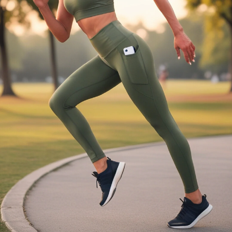 Shapingleggings Sport Leggings mit Taschen