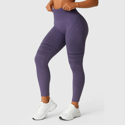 3D Anti-Cellulite-Leggings - Lila