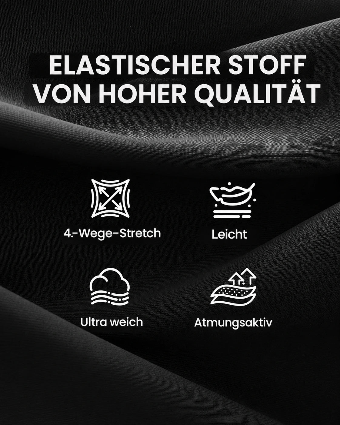 Arbeitshose mit hoher Taille und Taschen