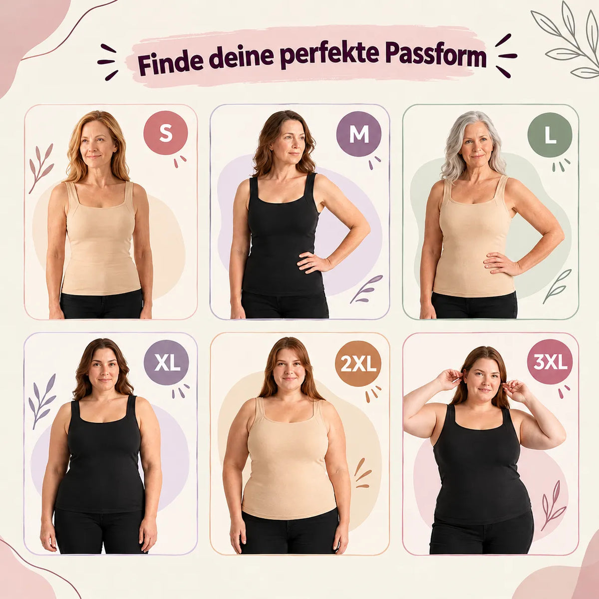 Komfort-Shaper-Tanktop mit integriertem BH