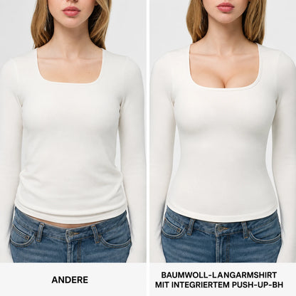 Natürliches 2-in-1-Lifting-Langarmshirt