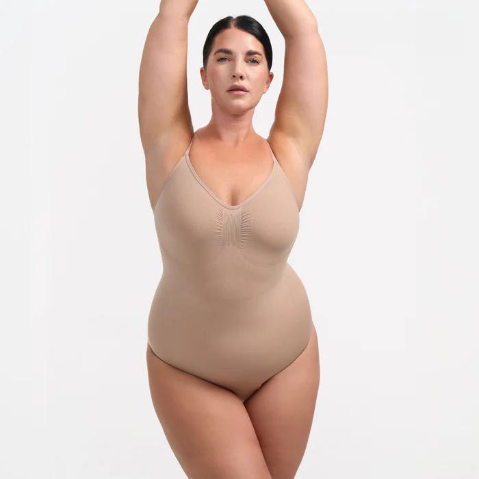 3D Bodysuit Sculpting Shapewear mit Slip