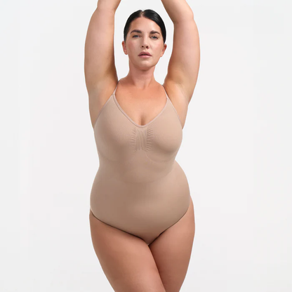 3D Bodysuit Sculpting Shapewear mit Slip
