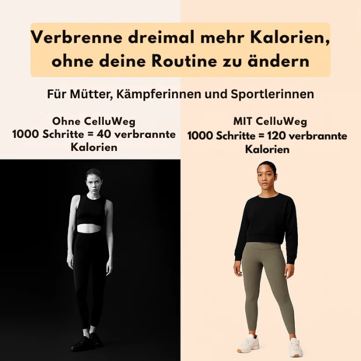 Leistungsstarke Anti-Cellulite-Leggings mit Taschen