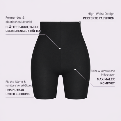 CELLUWEG Shapewear Shorts mit hoher Taille – Bauchkontrolle & nahtloser Komfort