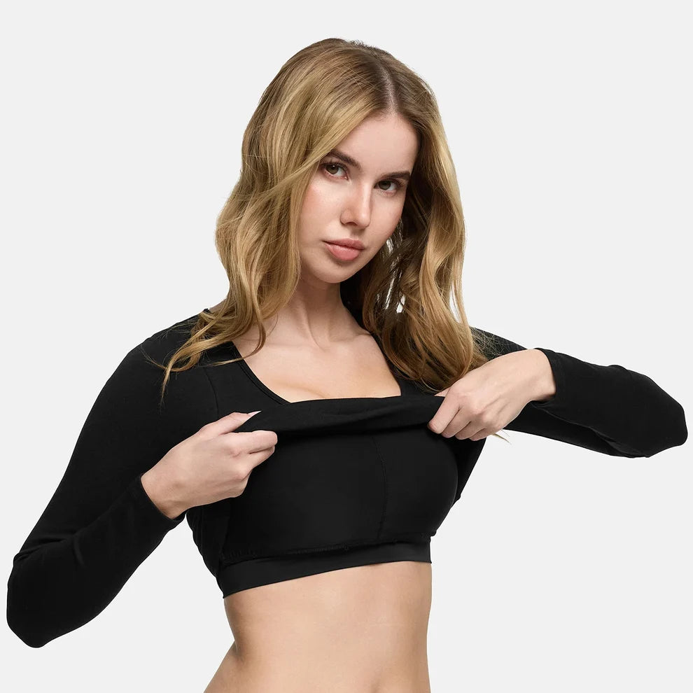 Natürliches 2-in-1-Lifting-Langarmshirt