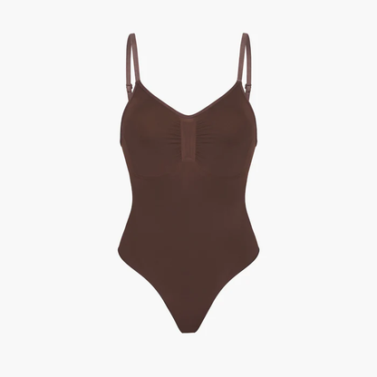 3D Bodysuit Sculpting Shapewear mit Slip