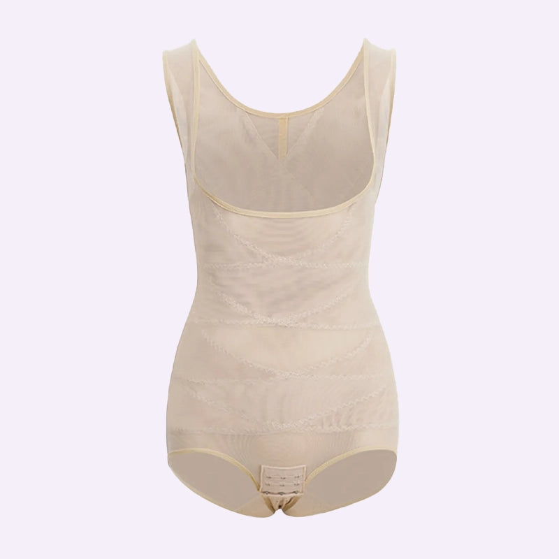 Atmungsaktiver Shapewear-Body mit Bauchkontrolle & Po-Lifting
