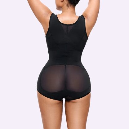 Atmungsaktiver Shapewear-Body mit Bauchkontrolle & Po-Lifting